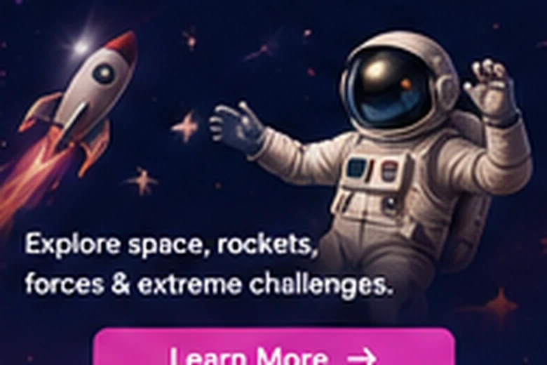 Space, Rockets & Extreme Science programme visual
