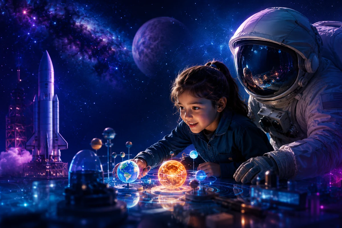 Space, Rockets & Extreme Science visual