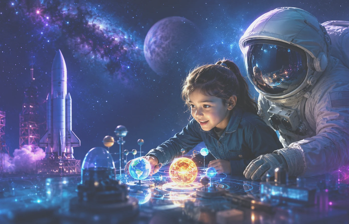 Bright online science camp visual